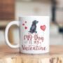 Dog Breed My Valentine Ceramic Mug, thumbnail 5 of 10