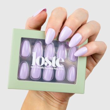 Loste Reusable Press On Nails Gift Set, Perfect Stocking Filler: Girl Dinner, 2 of 5