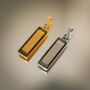 Gold Plated Monolith Pendant Necklace For Men, thumbnail 3 of 11