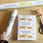 Personalised Animal Mother's Day Wrapping Paper, thumbnail 1 of 2