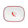 Hot Stuff Chilli Enamel Dish, thumbnail 4 of 4