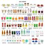 'You And Me' Personalised Drinks Print, thumbnail 10 of 12