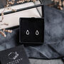 Sterling Silver Raindrop Earrings, thumbnail 1 of 5