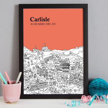 Personalised Carlisle Print, 3 of 8