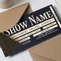 Theatre Concert Ticket Scratch Reveal Gift Voucher, thumbnail 3 of 9