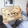Personalised Cycle Ride Wooden Print, thumbnail 2 of 4