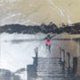 Jump In Screen Print On Silver Leaf, thumbnail 4 of 4