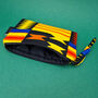 Small African Print Zip Pouch | Kojo Print, thumbnail 5 of 5