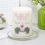 Personalised 'Me And You Forever' Elephant Candle, thumbnail 4 of 6