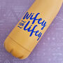 Wifey For Lifey Colour Block Water Bottle, thumbnail 4 of 10