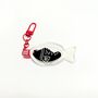 Soy Sauce Fish Bottle Keyring Japan Bento Keychain, thumbnail 1 of 7