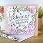 Personalised Mother's Day Floral Card, thumbnail 3 of 4