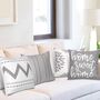 Set Of Four Decorative Cushion Covers Pillowcases, thumbnail 3 of 10