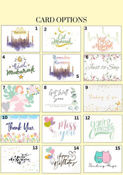 Eid Mubarak Pamper Hamper, Self Care Eid Gift Box, 6 of 12