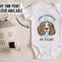 Springer Spaniel Baby Onesie, thumbnail 3 of 6