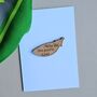 'Two Peas In A Pod' Wooden Token And Card, thumbnail 1 of 2