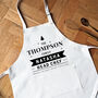 Personalised Family Christmas Aprons Festive Baking And Cooking Gift, thumbnail 5 of 5