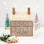Couples Christmas Advent Calendar House, thumbnail 1 of 3