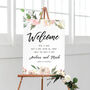 Wedding Welcome Sign Feeling Floral, thumbnail 1 of 2