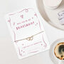 Pink Will You Be My Bridesmaid Bridal Proposal Bracelet, thumbnail 1 of 5