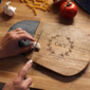 Personalised Initials Wood And Slate Chopping Board, thumbnail 1 of 5