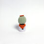 Small Interactive Crochet Cactus And Pot, thumbnail 9 of 9