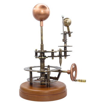 Engraved Mechanical Orrery Solar Astronomy System, 6 of 11