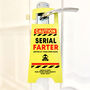 Personalised Caution 'Serial Farter' Door Hanger, thumbnail 1 of 2