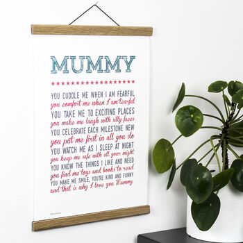 Why I Love You Mummy Poem Print, 10 of 10