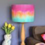 Balinese Tropical Abstract Lampshade, thumbnail 2 of 9