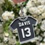 Personalised Football Shirt Keyring, thumbnail 2 of 7