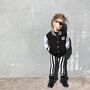 Hard Rock Music Kids Varsity Jacket, thumbnail 4 of 10