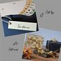 Large Mantel Clock In Shades Of Yellow Triangle Motif, thumbnail 9 of 9