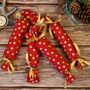 Reusable Red Star Christmas Crackers, thumbnail 1 of 1