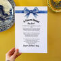 Personalised Poem Print Gift For Fathers Day, thumbnail 5 of 5