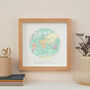 You Are My World Map Print Gift For Him, thumbnail 3 of 5