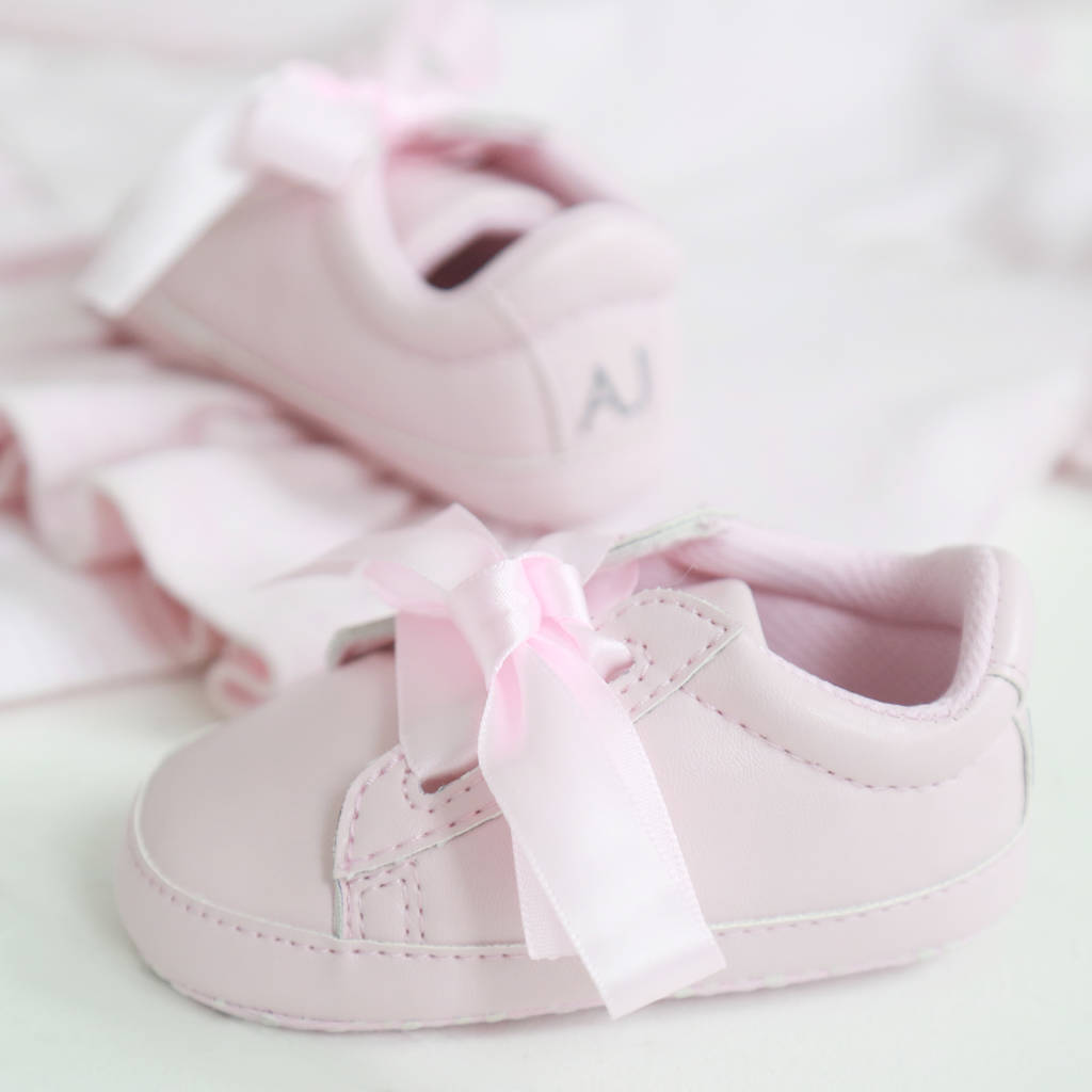 pink ribbon trainers