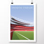 Arsenal Fc Emirates Stadium North Bank Poster, thumbnail 3 of 9