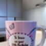 Gonk Butterfly Purple Mug, Personalised Gifts, Birthday, thumbnail 3 of 4