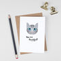Cat Valentine's Card 'You Are Purrrfect', thumbnail 1 of 5