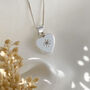 Sterling Silver Personalised Gemstone Locket Necklace, thumbnail 3 of 8