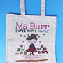 Personalised Super Duper Teacher Bag, thumbnail 3 of 9