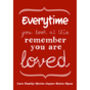 Personalised 'You Are Loved' Art Print, thumbnail 7 of 10