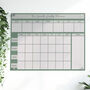 Personalised Family Weekly Acrylic Whiteboard Planner, Various Colours, thumbnail 3 of 9
