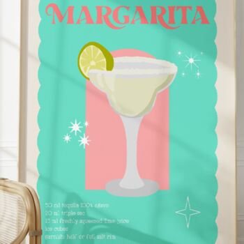Margarita Cocktail Print, 4 of 4