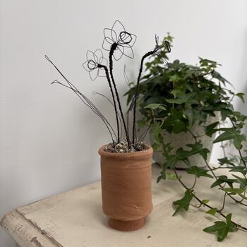 Handmade Wire Peonie Flower, 9 of 11