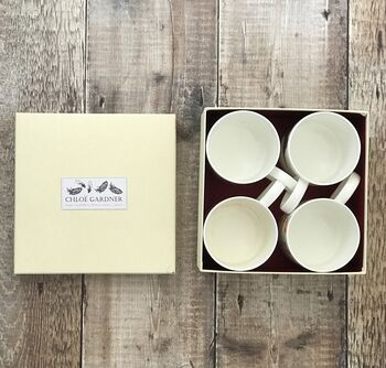 Penguin Mug Tea Or Coffee Gift Set, 4 of 5