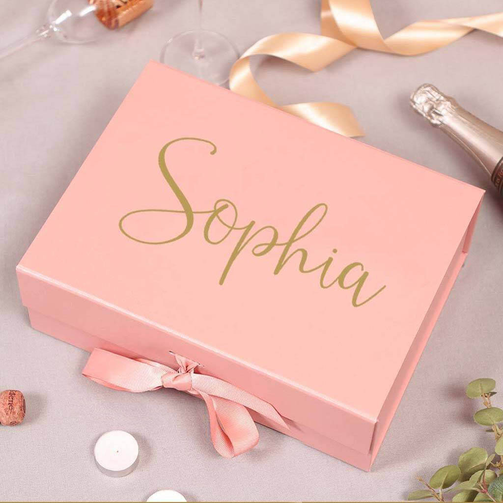 Personalised Be My Bridesmaid Gift Box By Dibor | notonthehighstreet.com