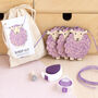 Sheep Wooden Craft Kit Purple, thumbnail 1 of 2