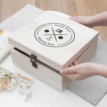Personalised Sewing Box, 9 of 12